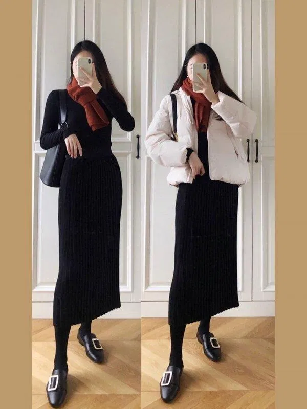Điệu đà hơn khi diện cùng váy liền