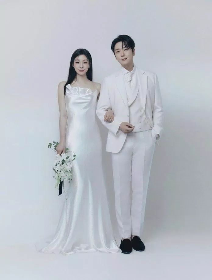 Ảnh cưới thanh lịch của Go Woo Rim - Kim Yuna (Ảnh: Internet)