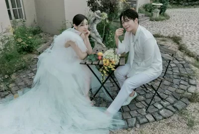 Ảnh cưới thanh lịch của Go Woo Rim - Kim Yuna (Ảnh: Internet) Ảnh cưới thanh lịch của Go Woo Rim - Kim Yuna (Ảnh: Internet)