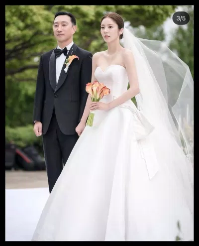 Ảnh cưới đẹp của Son Dam Bi (Ảnh: Internet) Ảnh cưới đẹp của Son Dam Bi (Ảnh: Internet)