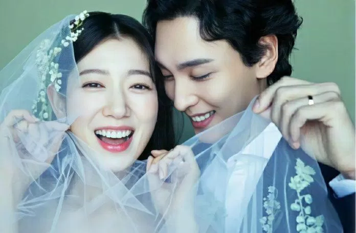 Ảnh cưới đẹp của Park Shin Hye và Choi Tae Joon (Ảnh: Internet)