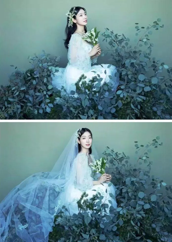 Ảnh cưới đẹp của Park Shin Hye và Choi Tae Joon (Ảnh: Internet)