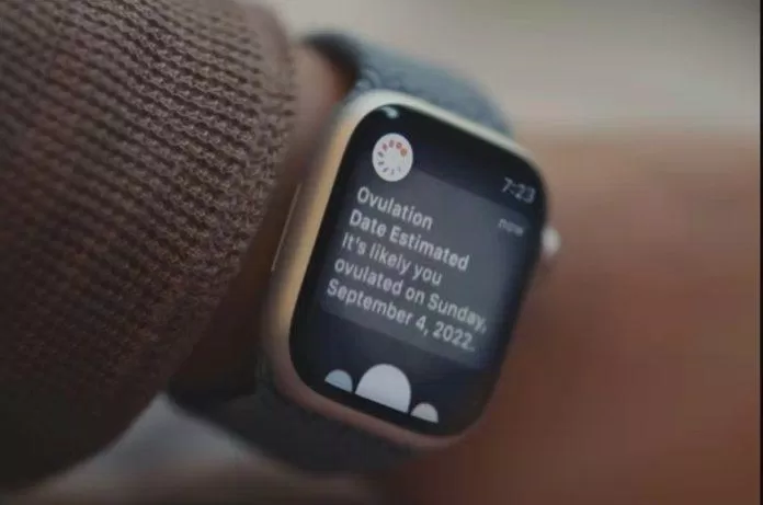 Cảm biến nhiệt độ trên Apple Watch Series 8 cực kì hữu ích cho phái đẹp (Ảnh: Internet)