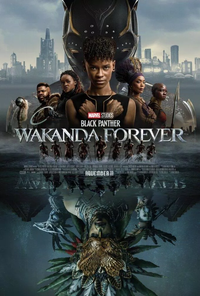 Poster mới nhất của Black Panther: Wakanda Forever (Ảnh: Internet)