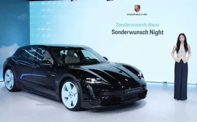 Taycan 4S Cross Turismo cho Jennie Ruby Jane ra đời từ sự hợp tác của Jennie với Porsche (Ảnh: Internet)