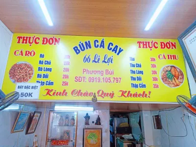 Bún Cá cay 66 Lê Lợi (Nguồn: Internet)