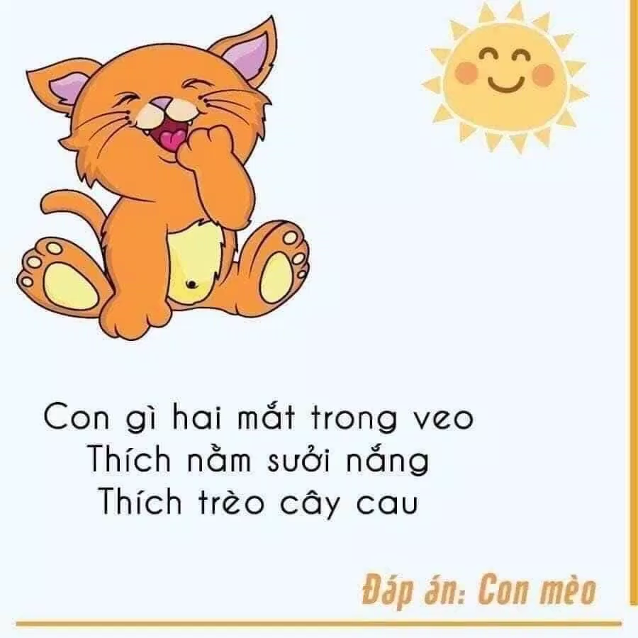 Câu đố hay cho trẻ em mầm non bằng hình ảnh. (Ảnh: Internet)