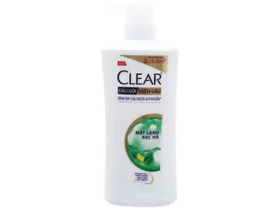 Dầu gội sạch gàu Clear mát lạnh bạc hà ( Ngu
