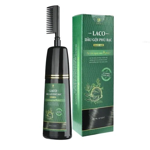 Dầu gội phủ bạc Laco