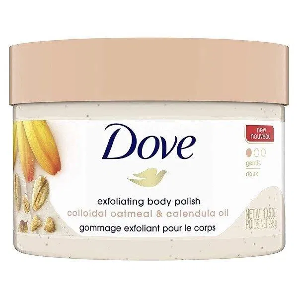 Tẩy tế bào chết Dove Scrub Oatmeal & Calendula Oil (Nguồn: Internet)