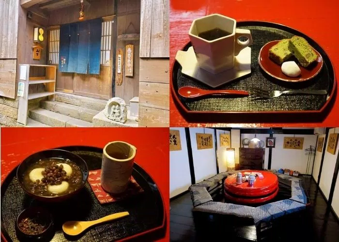 Du khách có thể ghé vào các quán cà phê, quán ăn nhỏ trong khu để ăn uống và nghỉ ngơi (Ảnh: Internet)