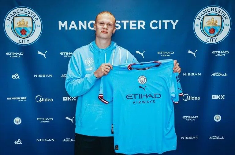 Haaland mới gia nhập Man City nhưng đã thích nghi hoàn toàn (Ảnh: Internet)