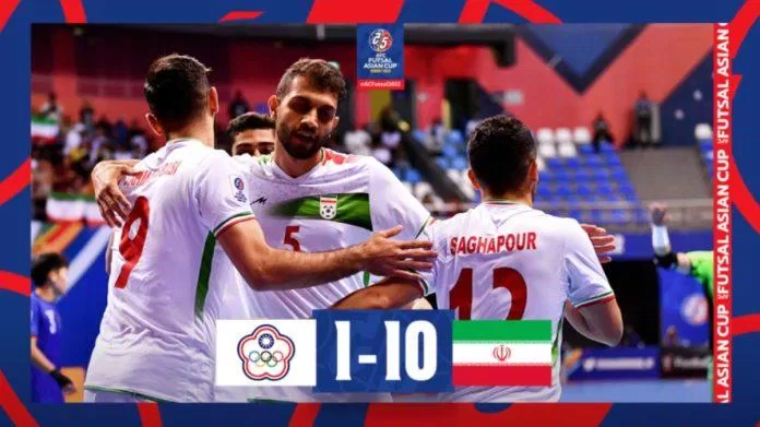 Tuyển Futsal Iran đè bẹp các đối thủ trong bảng đấu của mình (Ảnh: Internet) Tuyển Futsal Iran đè bẹp các đối thủ trong bảng đấu của mình (Ảnh: Internet)