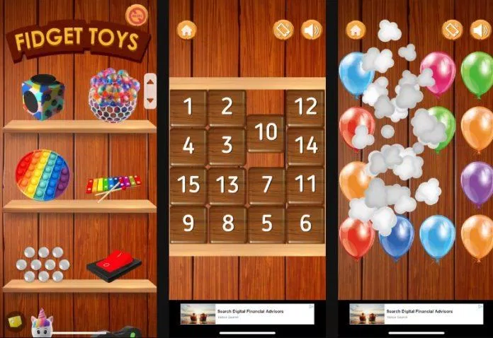 Game Fidget Toys 3D – Antistress giúp bạn thư giãn nhẹ nhàng với những trò chơi vui nhộn (Ảnh: Internet)