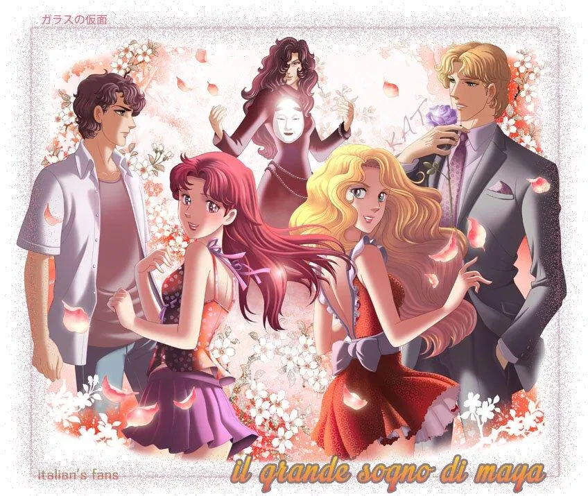 Bộ truyện Mặt nạ thủy tinh (Nguồn: Internet) Bộ truyện Mặt nạ thủy tinh (Nguồn: Internet)