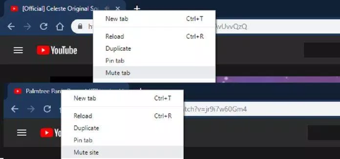 Tắt âm thanh của riêng tab thay vì toàn bộ trang web (Ảnh: Internet) Tắt âm thanh của riêng tab thay vì toàn bộ trang web (Ảnh: Internet)