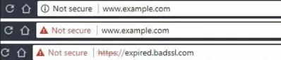 Cảnh báo trang web không an toàn có màu đỏ khi bật tính năng Flags (Ảnh: Internet) Cảnh báo trang web không an toàn có màu đỏ khi bật tính năng Flags (Ảnh: Internet)