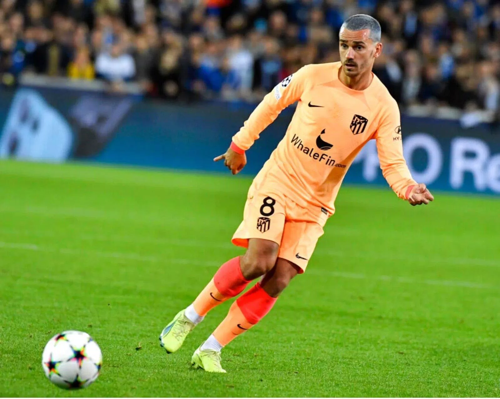 Griezmann ghi bàn thắng giải tỏa cho chính anh và các đồng đội sau trận đấu đáng thất vọng trước Brugge hồi giữa tuần (Ảnh: Internet) Griezmann ghi bàn thắng giải tỏa cho chính anh và các đồng đội sau trận đấu đáng thất vọng trước Brugge hồi giữa tuần (Ảnh: Internet)