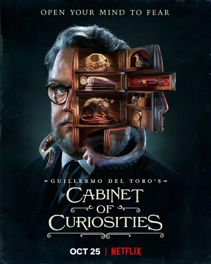 Poster loạt phim Căn Buồng Hiếu Kỳ Của Guillermo Del Toro- Nguồn Netflix