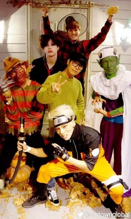 SHINee là người mở đầu truyền thống tổ chức bữa tiệc Halloween hàng năm của SM. (Ảnh: Internet)