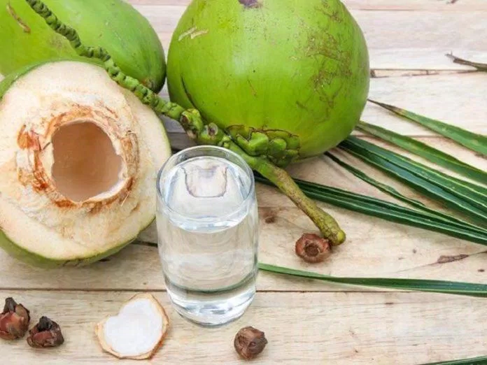 Uống nước dừa vừa giúp giải khát, vừa giúp thanh lọc cơ thể (Nguồn: Internet)