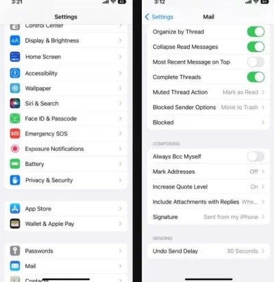 Cách đặt thời gian thu hồi email trên iOS 16 (Ảnh: Internet) Cách đặt thời gian thu hồi email trên iOS 16 (Ảnh: Internet)