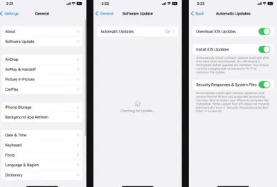 Cập nhật bảo mật mà không cần cập nhật hệ điều hành iOS (Ảnh: Internet) Cập nhật bảo mật mà không cần cập nhật hệ điều hành iOS (Ảnh: Internet)