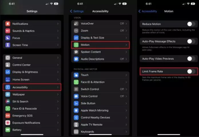 Giới hạn tốc độ làm mới màn hình của iPhone 14 Pro (Ảnh: Internet) Giới hạn tốc độ làm mới màn hình của iPhone 14 Pro (Ảnh: Internet)