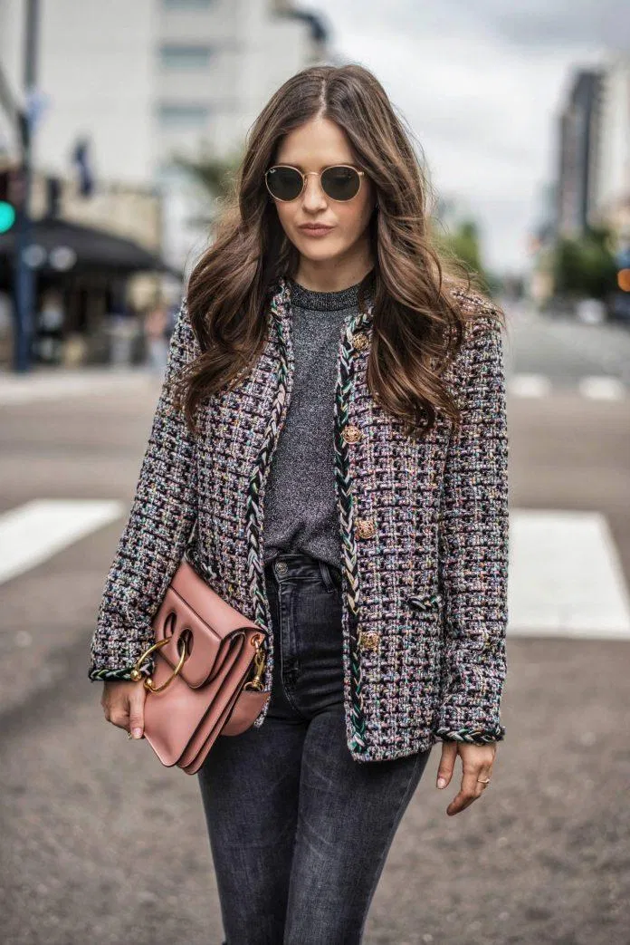 Áo vải tweed sang trọng (ảnh: Internet)