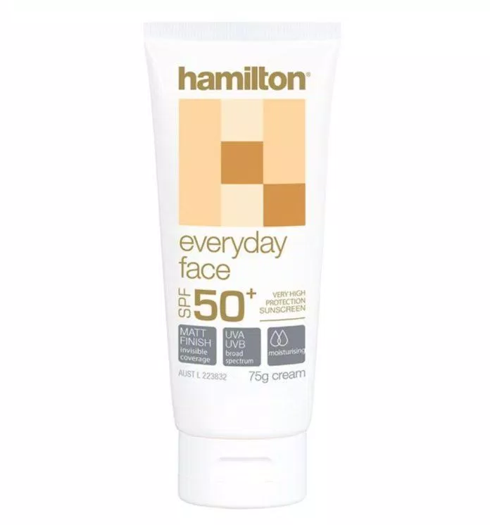 Kem chống nắng dành cho da khô Hamilton Everyday Face Cream dưỡng ẩm da mềm mịn (Ảnh: Internet)