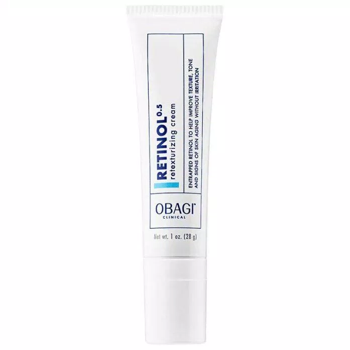 Kem dưỡng chống lão hóa Obagi Clinical Retinol 0.5 Retexturizing Cream (Ảnh: Internet)