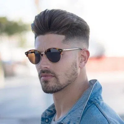 Kiểu tóc nam mặt dài Pompadour (nguồn: internet)