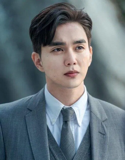 Kiểu tóc nam mặt dài Side-Part (nguồn: internet)