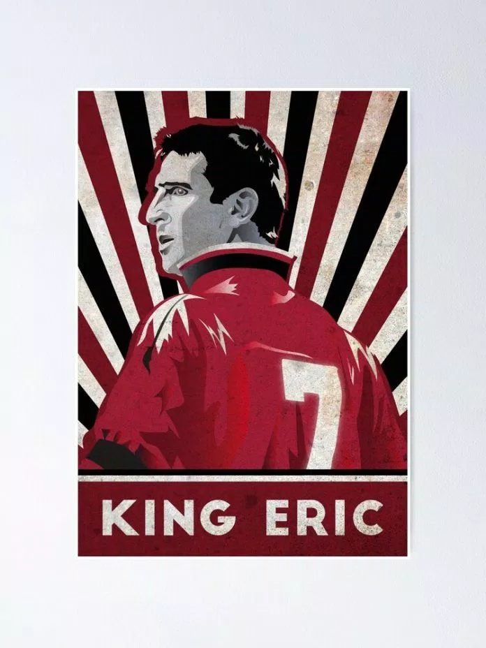 Đến năm 2001 thì danh xưng King Eric chính thức xuất hiện khi giới chuyên môn nhìn nhận lại những đóng góp của Eric Cantona trong tiến trình lịch sử của Man Utd (Ảnh: Internet)