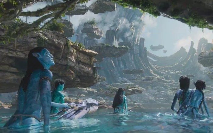 Kỹ xảo hình ảnh của phim Avatar phần hai không có gì để bàn cải (Nguồn: Internet)