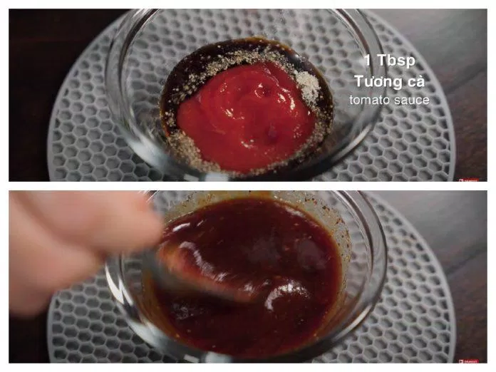 Pha nước sốt xào nui
