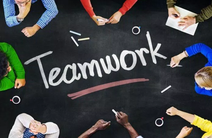 "Teamwork makes dream work." (Ảnh: Internet)