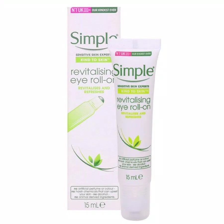 Kem mắt Simple Kind To Eyes Revitalising Eye Roll On