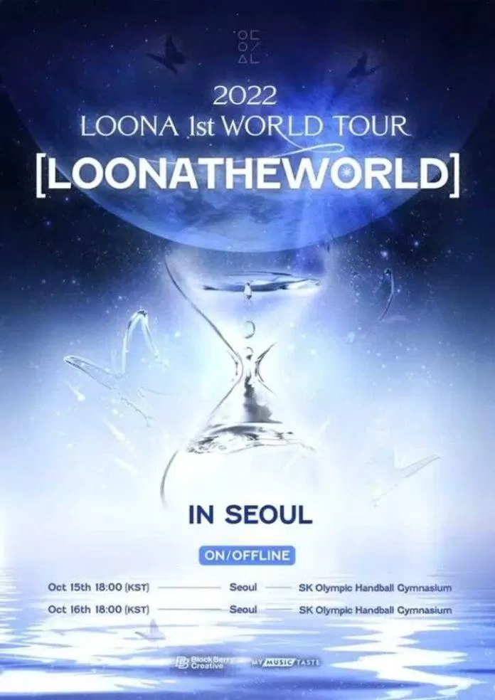 Lịch trình World Tour tại Seoul của LOONA (Ảnh: Internet)