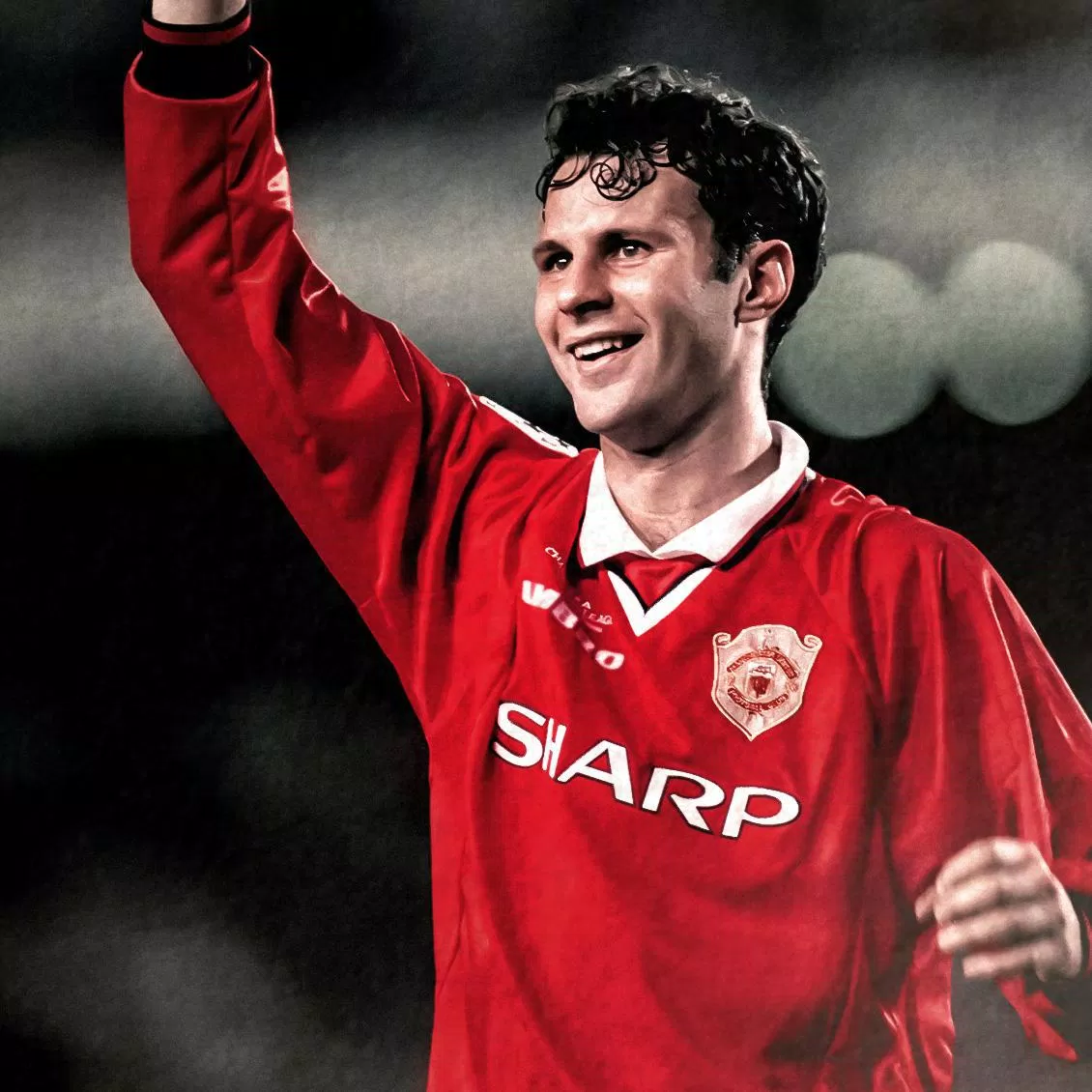 Ryan Giggs là huyền thoại sống của sân Old Trafford khi là cầu thủ có nhiều lần ra sân nhất cho Man Utd (Ảnh: Internet)