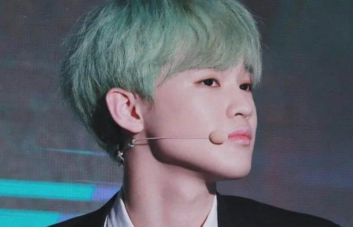 Màu nhuộm tóc nam xanh rêu (nguồn: internet)