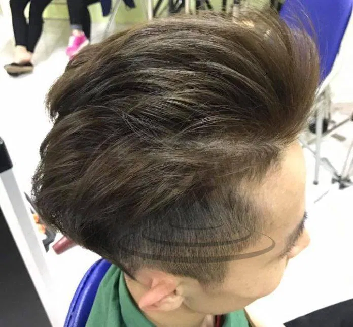 Màu nhuộm tóc nam nâu lạnh (nguồn: internet)