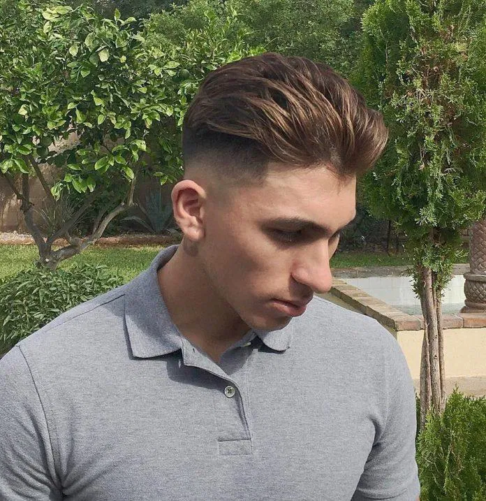 Màu nhuộm tóc nam nâu tây (nguồn: internet)