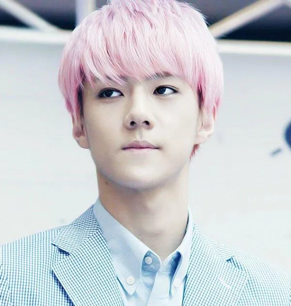 Màu nhuộm tóc nam hồng khói (nguồn: internet)