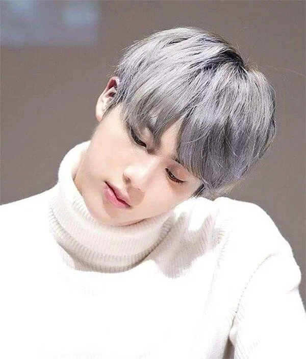 Màu nhuộm tóc nám xám khói (nguồn: internet)