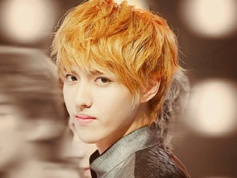 Màu nhuộm tóc nam vàng sáng (nguồn: internet)