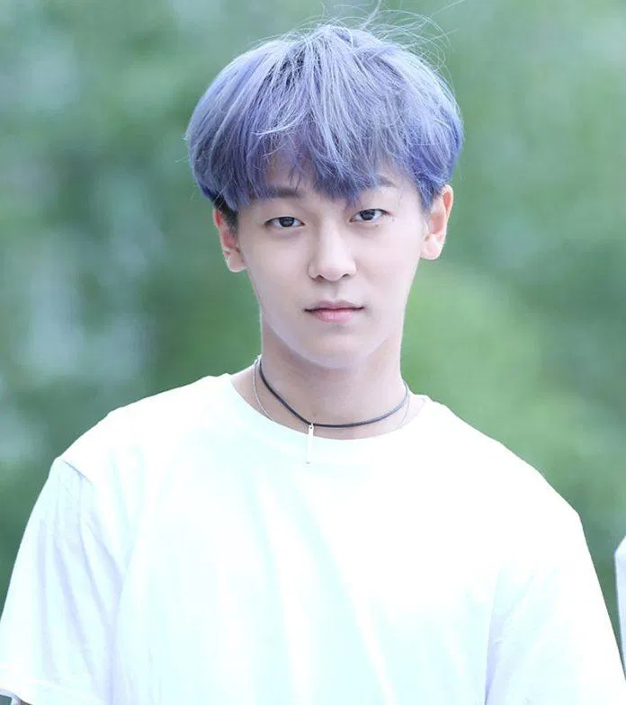 Màu nhuộm tóc nam xanh khói (nguồn: internet)