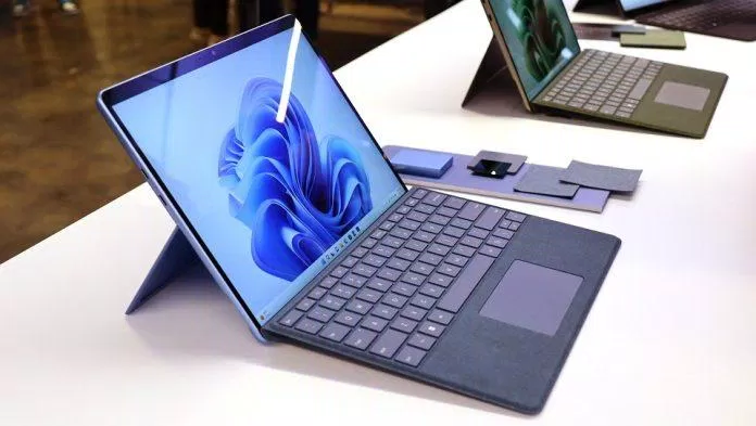 Máy tính bảng Surface Pro 9 của Microsoft (Ảnh: Internet) Máy tính bảng Surface Pro 9 của Microsoft (Ảnh: Internet)