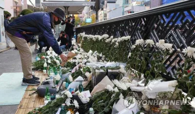 Thảm kịch Itaewon khiến cả Hàn Quốc đau thương. (Ảnh: Internet)
