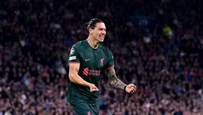 Nunez tiếp tục nổ súng ở Champions League (Ảnh: Internet) Nunez tiếp tục nổ súng ở Champions League (Ảnh: Internet)